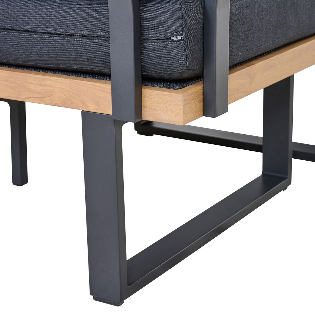 Siena Garden Bari Dininglounge mit Tisch 130x130cm