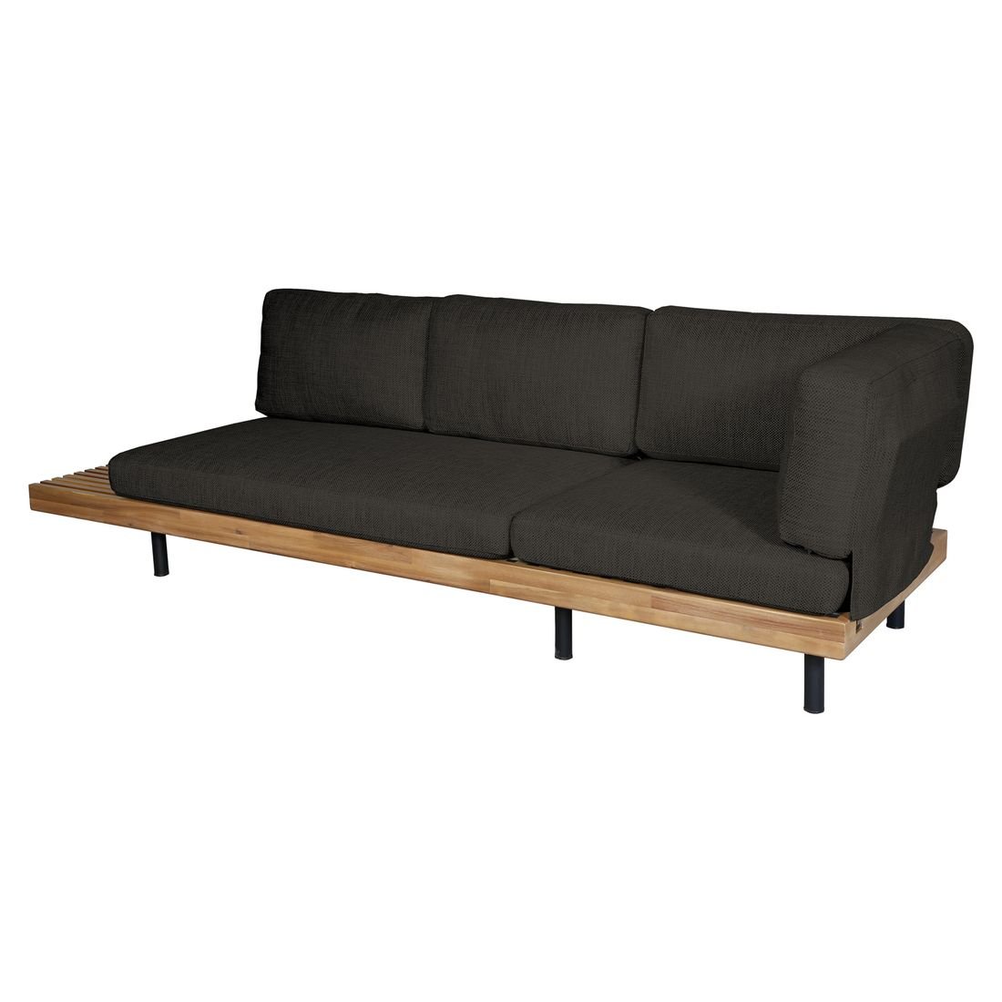 OUTLIV. Portillo Ecklounge Stahl/Akazie/Polyester