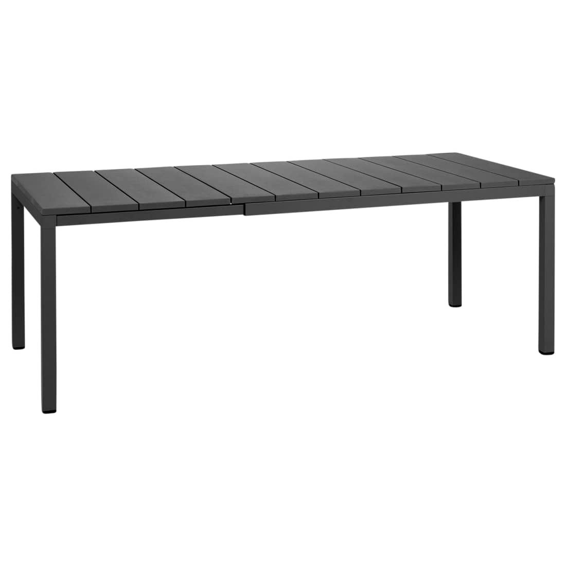 Nardi Doga Gartenmöbel-Set L (6 Plätze) Tisch 140/210x85cm