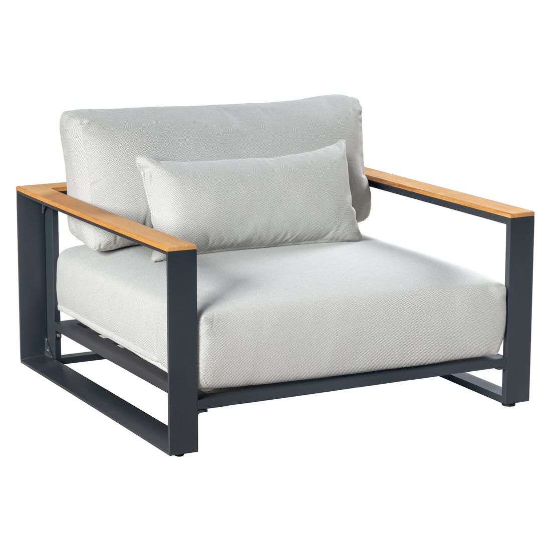 OUTLIV. Ravino Loungesessel Aluminium/Olefin