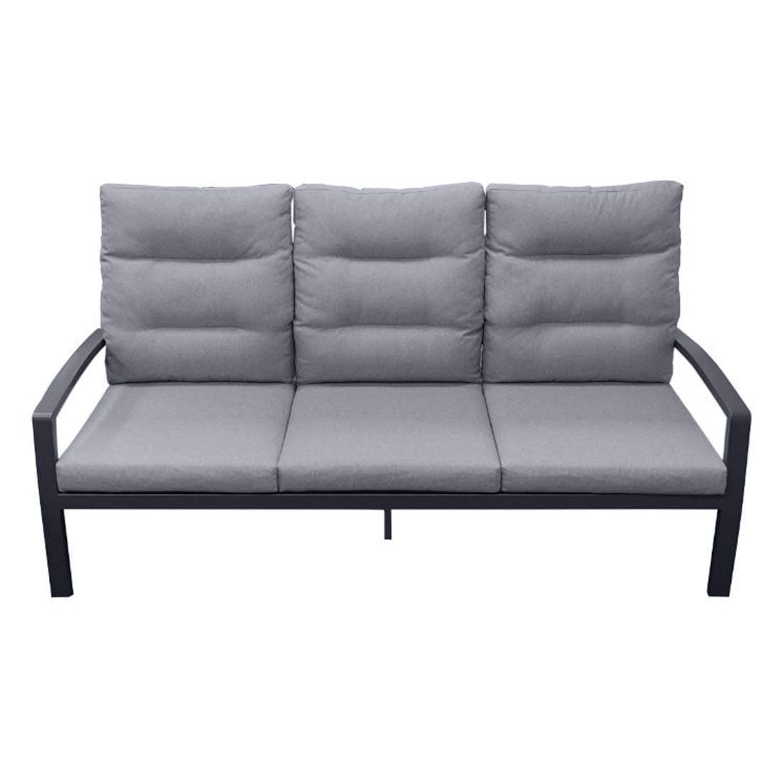 LC Garden Bondino Gartenmöbel-Set L verstellbar (6 Plätze) Tisch 200/260x100cm