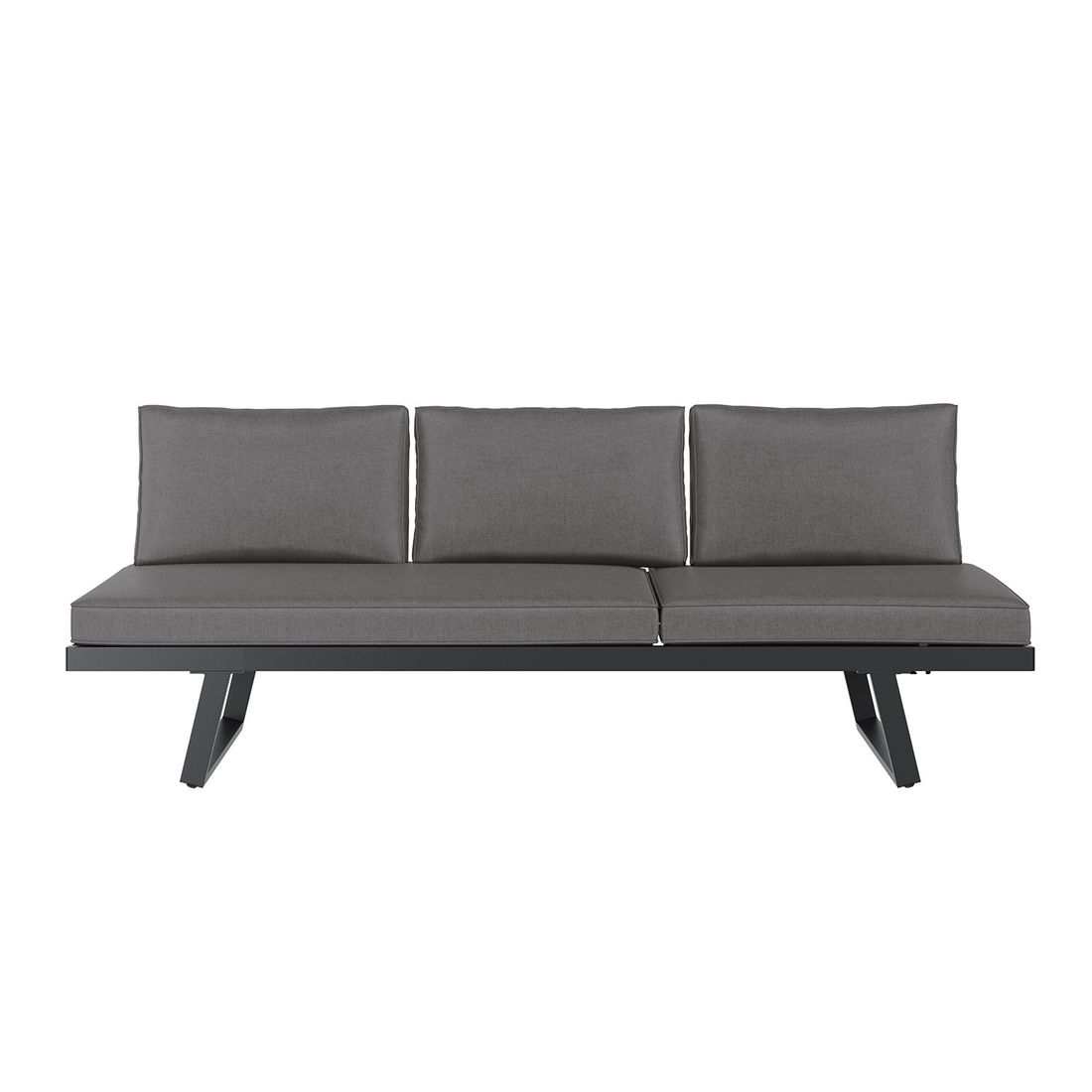 OUTLIV. Lucca Gartenloungesofa Aluminium/Olefin