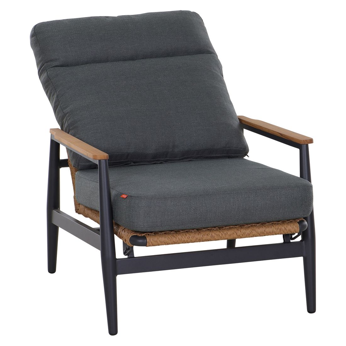 Siena Garden Roma Loungeset Aluminium/Geflecht
