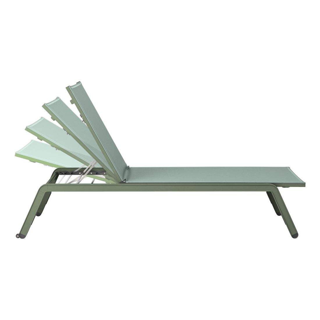 Kettler Latitude Gartenliege verstellbar Aluminium/Outdoorgewebe