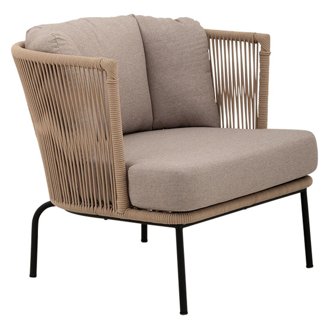 Cosmic Collection Touch Lougesessel Stahl/Rope/Spun Polyester