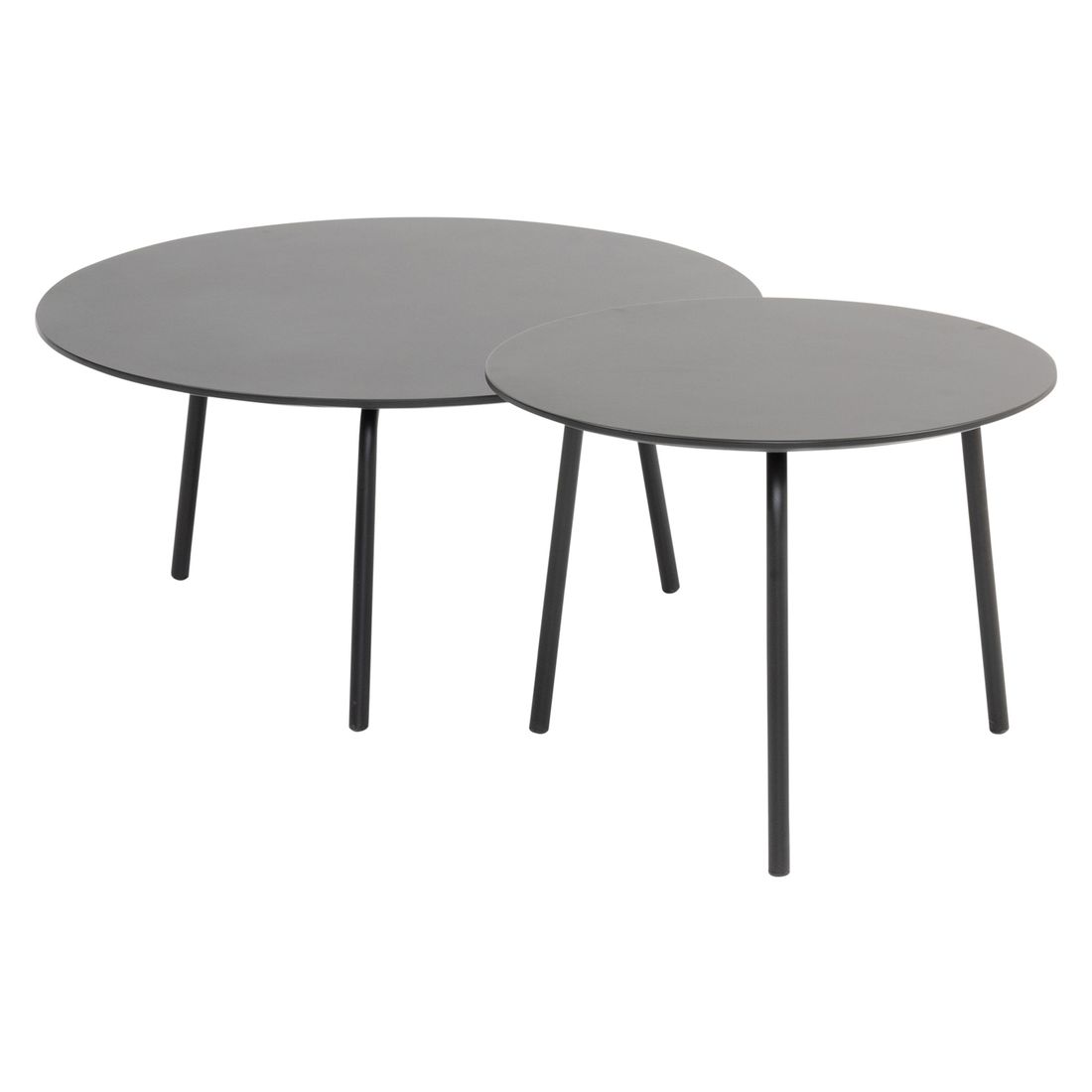 Cosmic Collection Vienna Loungetisch Ø70cm Stahl/Fiberzement