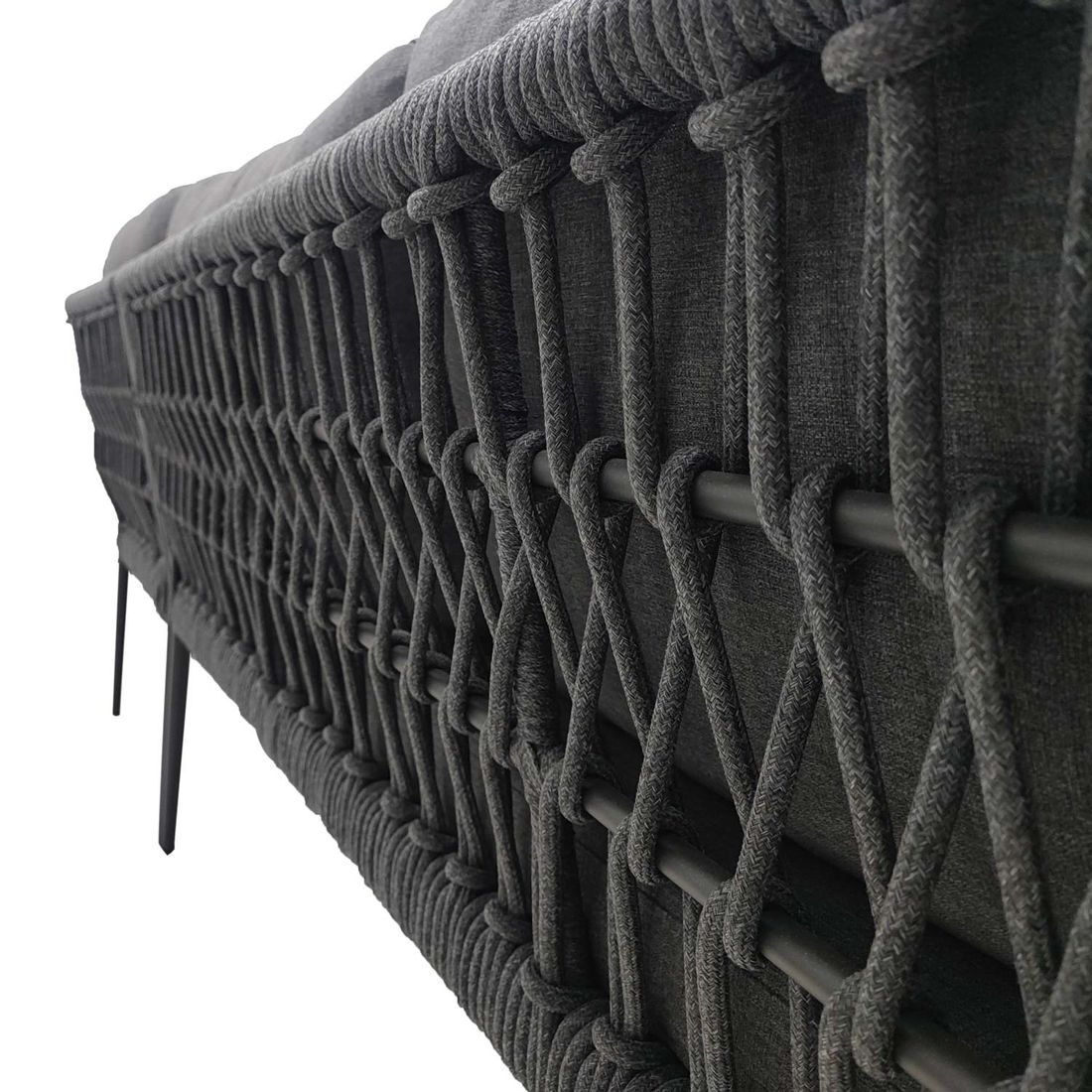 LC Garden Bari Ecklounge Aluminium/Rope