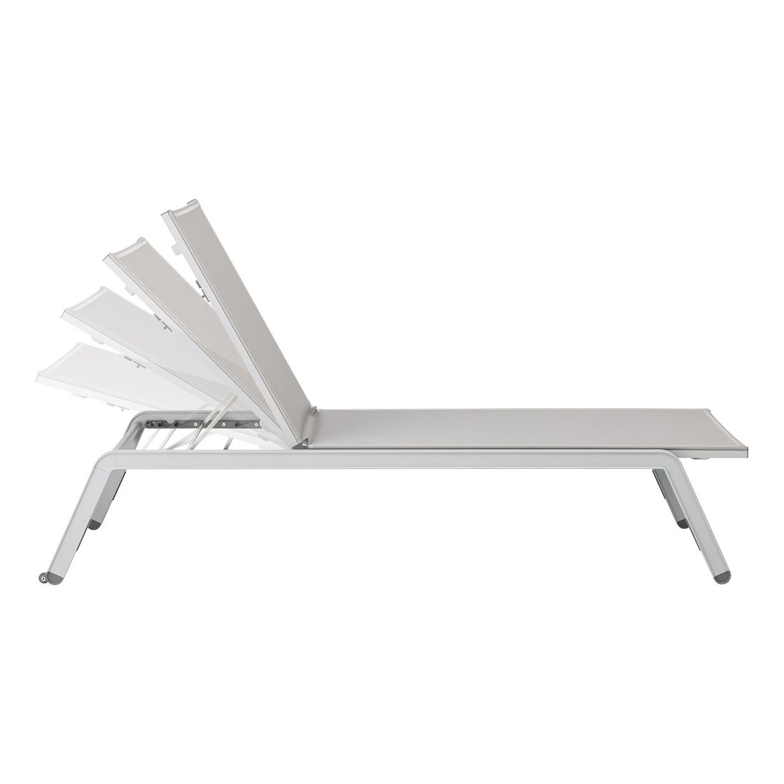 Kettler Latitude Gartenliege verstellbar Aluminium/Outdoorgewebe