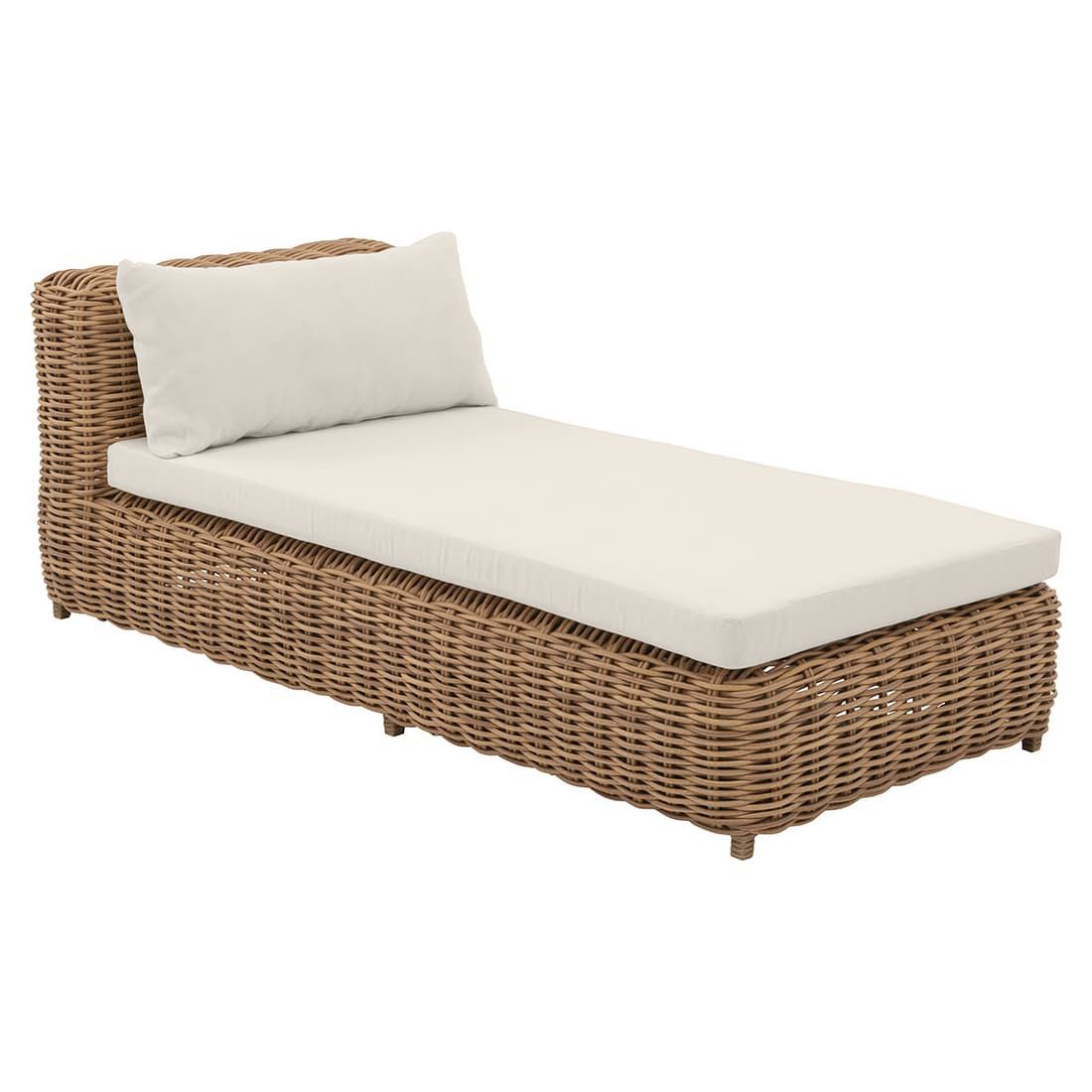 OUTLIV. Versailles Gartenliege Geflecht/Spun Polyester