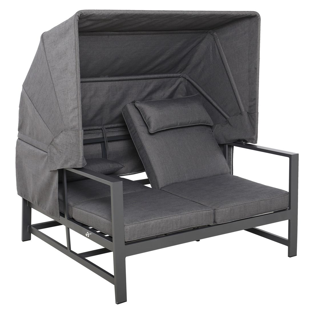 OUTLIV. Atlanta Daybed verstellbar Aluminium/Olefin