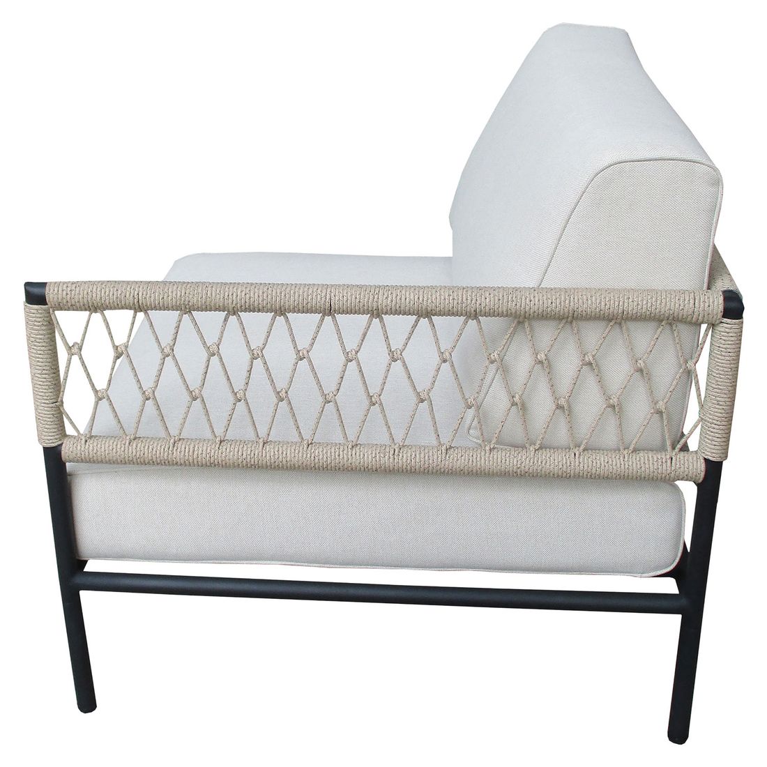 OUTLIV. Blair Ecklounge Stahl/Rope/Olefin