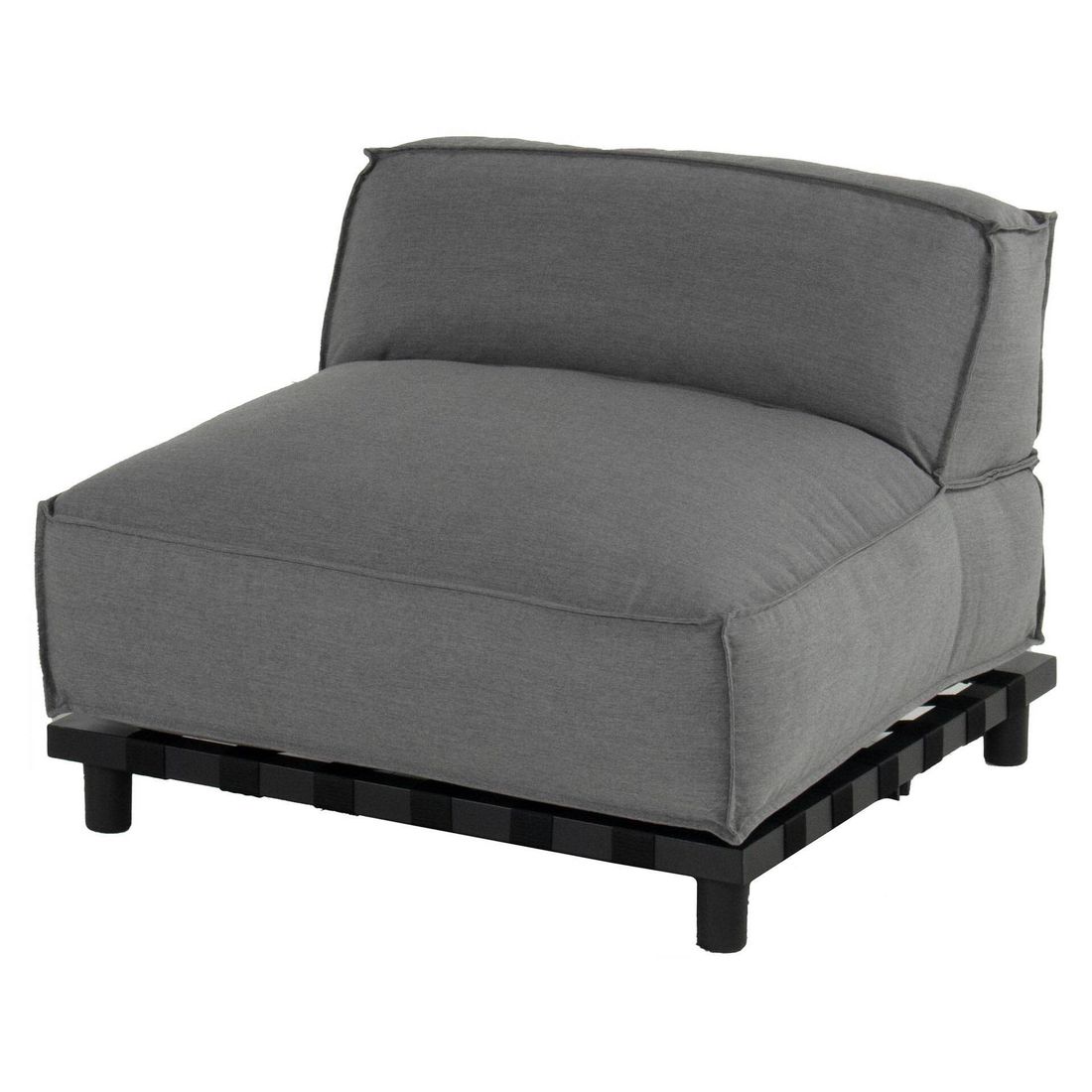 Schöner Wohnen Vlieland Ecklounge inkl. Loungetisch Aluminium/Sunbrella