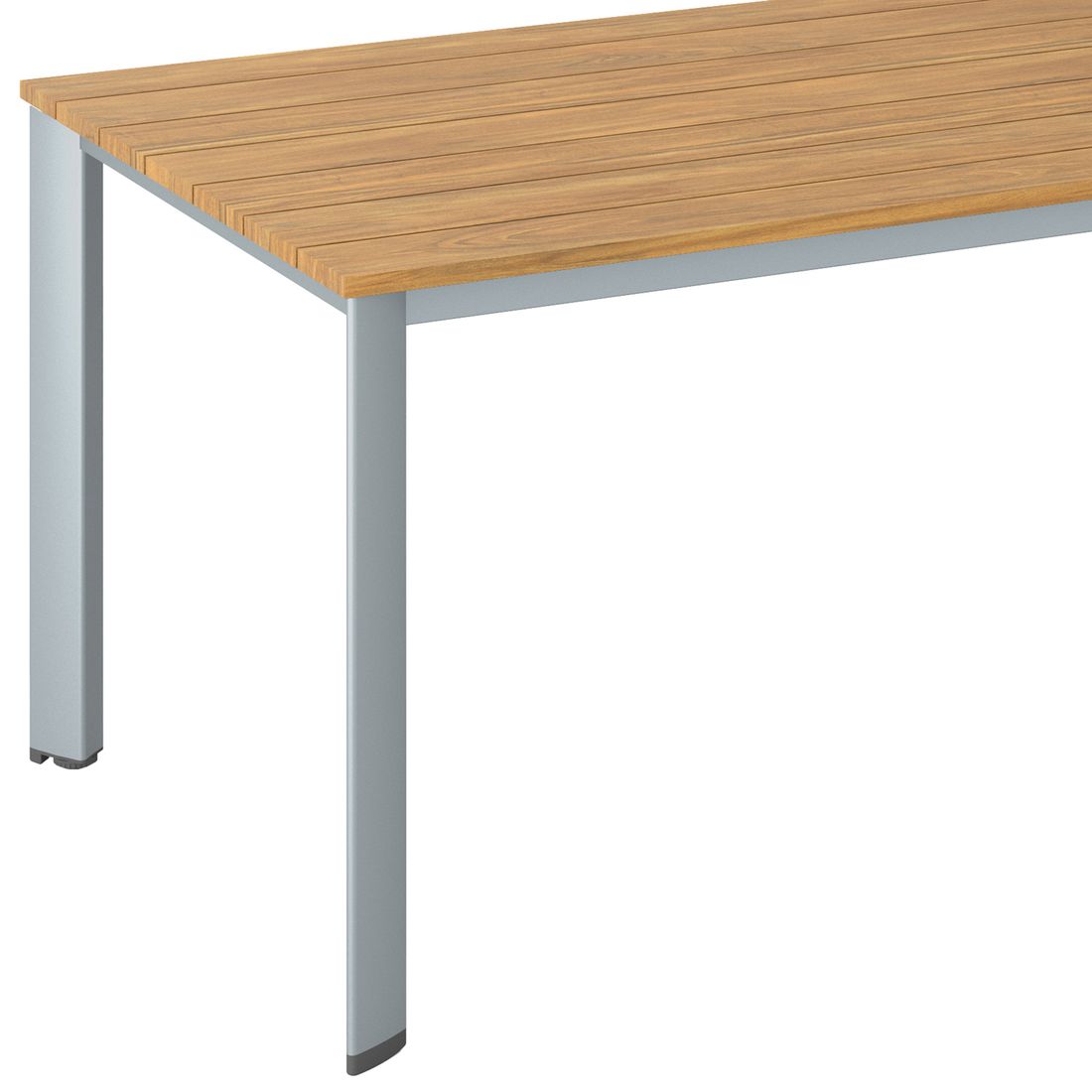 Kettler Edge Gartentisch Aluminium/Teak