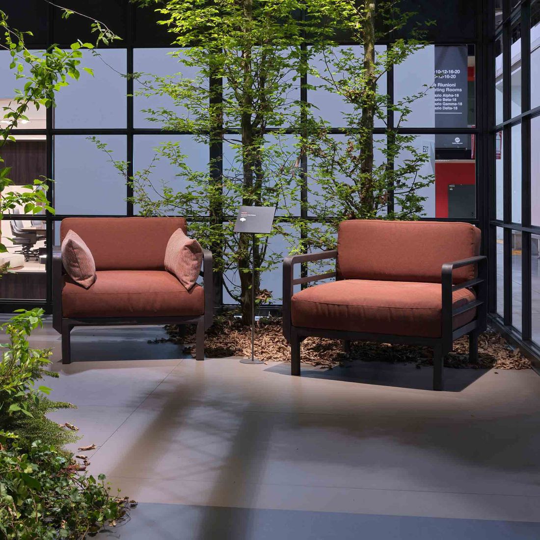 Nardi Maximo Loungesessel Kunststoff/Sunbrella