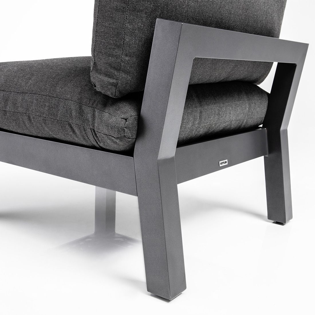 Kettler Comfort Mittelmodul Aluminium/Agora