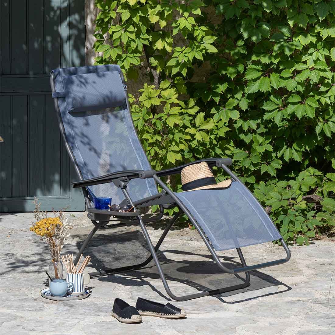 Lafuma RSXA Clip Relaxliege Stahl/Batyline