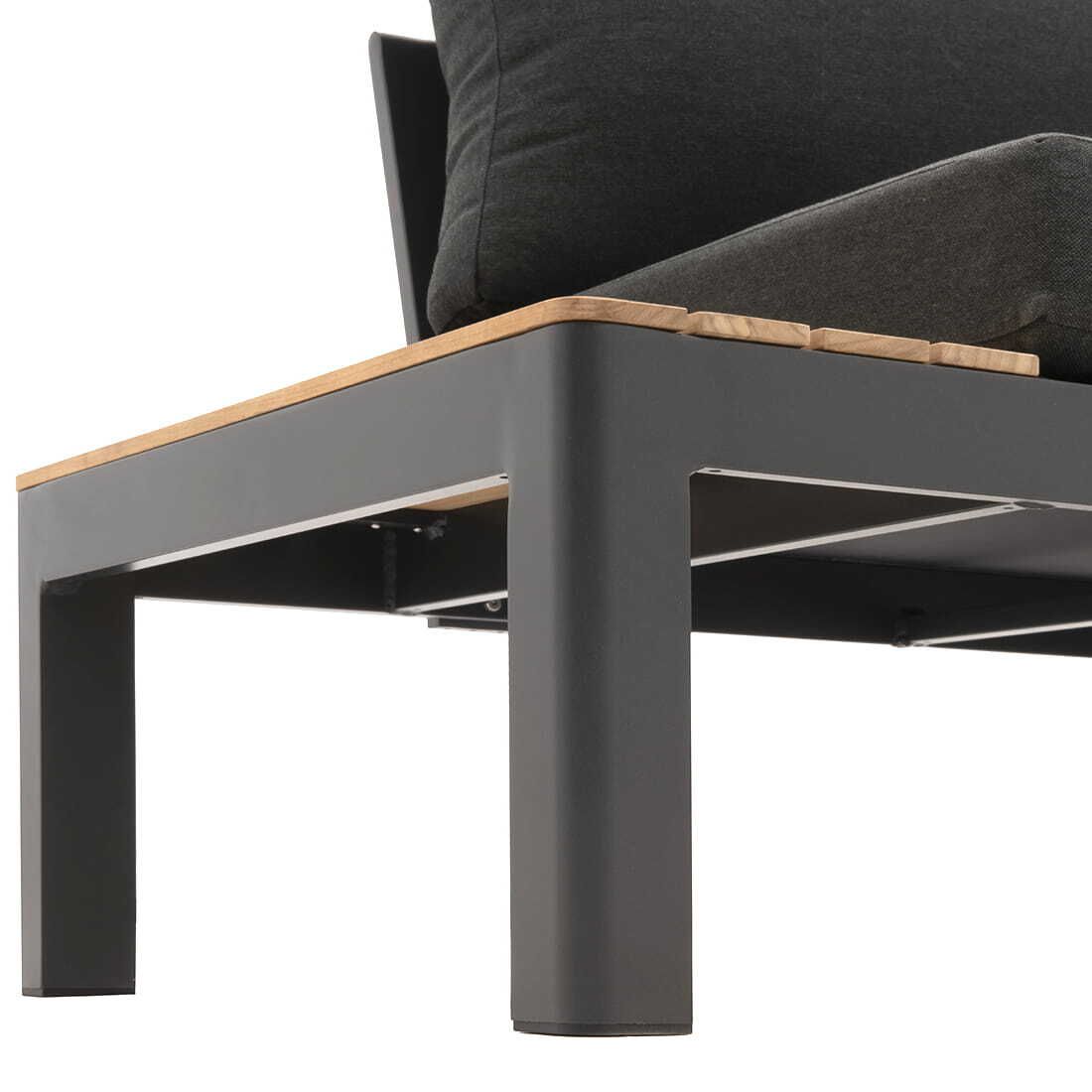OUTLIV. Ben Ecklounge inkl. Loungetisch Aluminium/Sunbrella