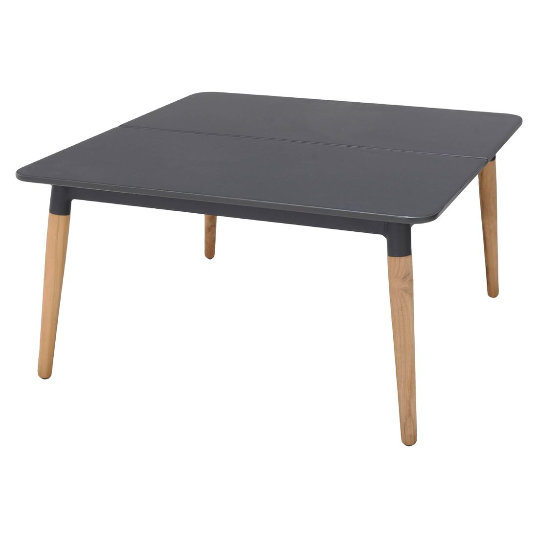 LifestyleGarden Amber Ecklounge inkl. Loungetisch Aluminium/Olefin/Teak