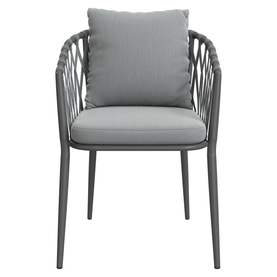 LC Garden Sunrepo Stapelsessel Aluminium mit Sitz- und Rückenkissen