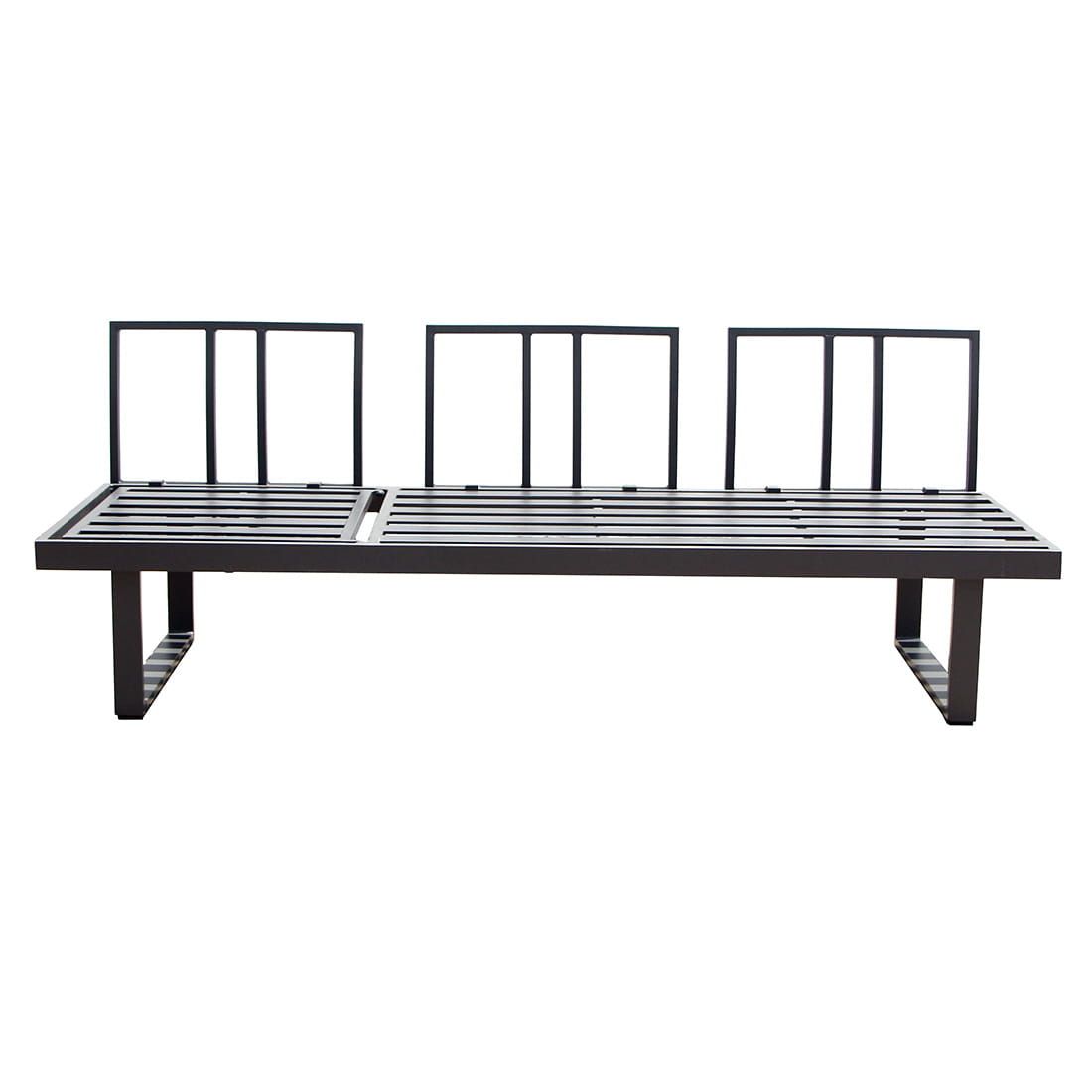 Acamp Hollywood Gartenliege Aluminium/Polster