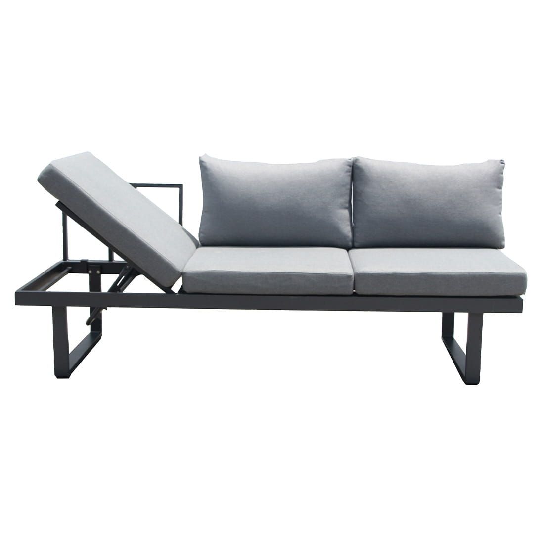 Acamp Hollywood Gartenliege Aluminium/Polster