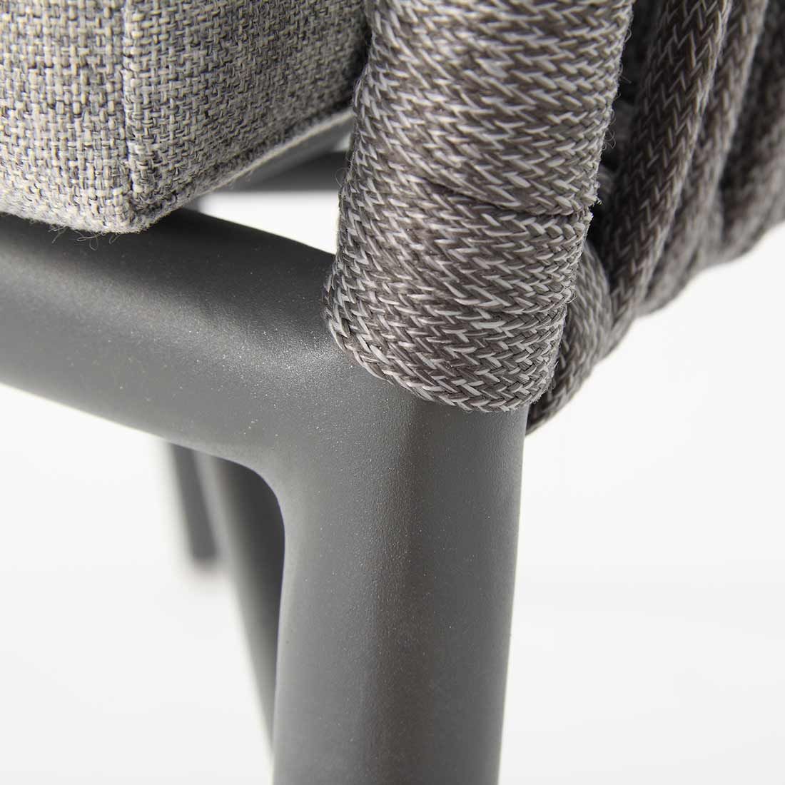 Acamp Manhattan Gartensessel Aluminium/Rope/Polster