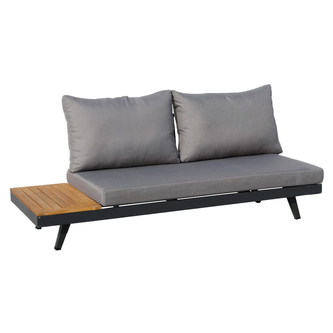 Acamp Naxos Loungeset 3-tlg. mit Tisch 70x70 cm