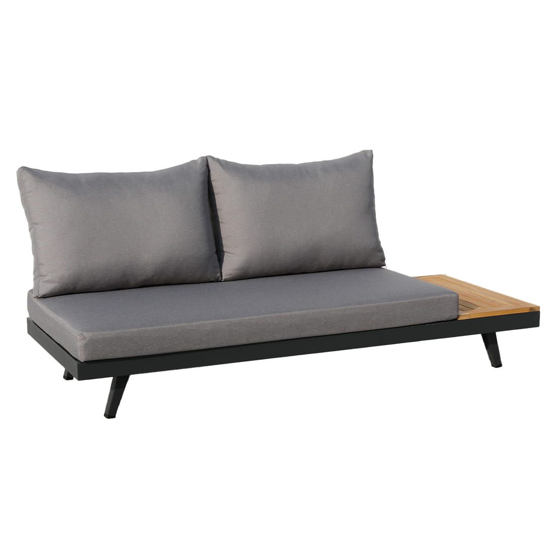 Acamp Naxos Loungeset 3-tlg. mit Tisch 70x70 cm