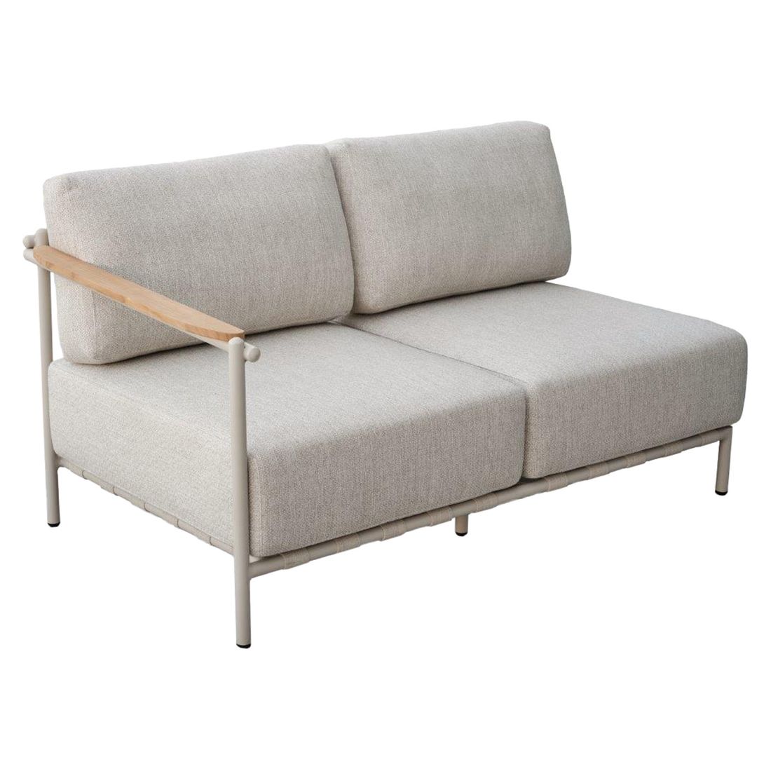 Stern Francis Ecklounge inkl. Loungetische Aluminium/Gurtbespannung/Polyacryl
