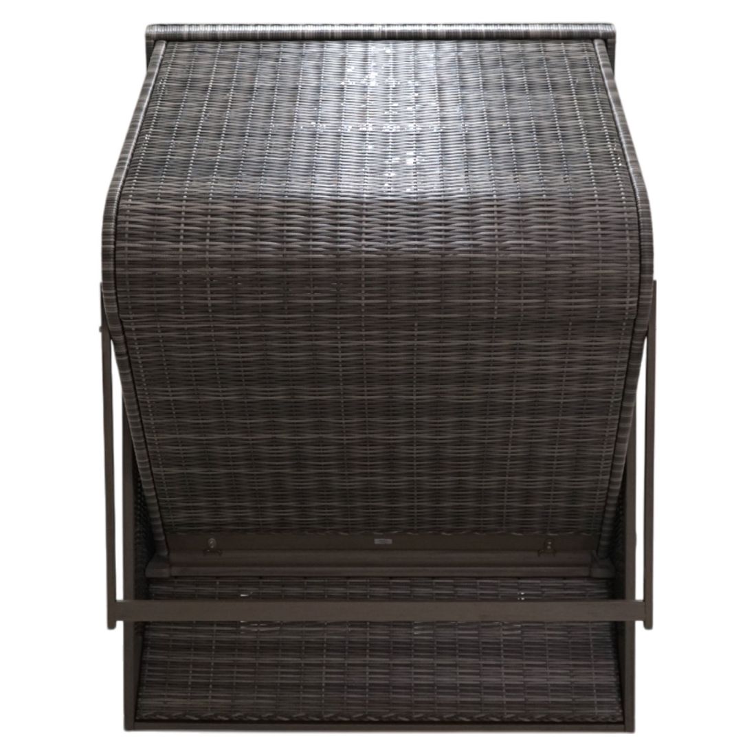 deVries Pure Cliff XL Sun Strandkorb Geflecht/Pinie Des. 436