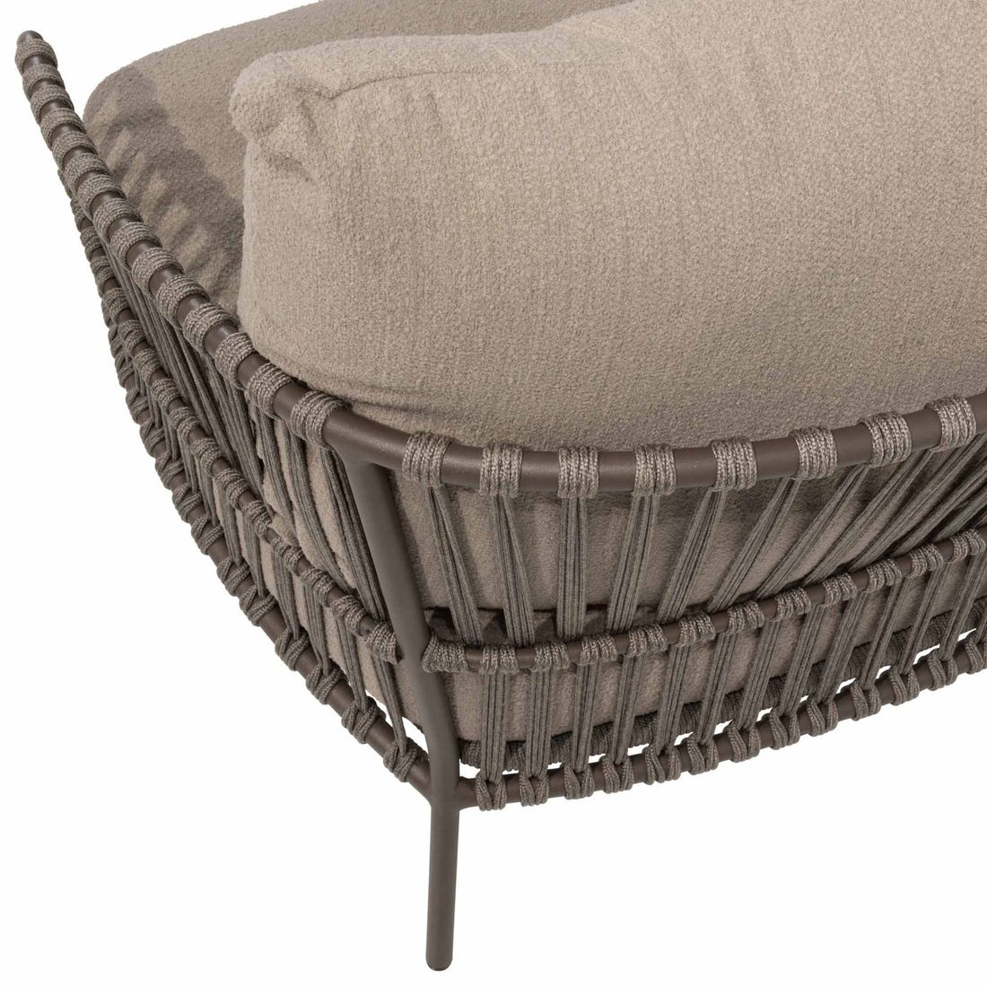4Seasons Capalbio Loungeset Edelstahl/Rope/Olefin