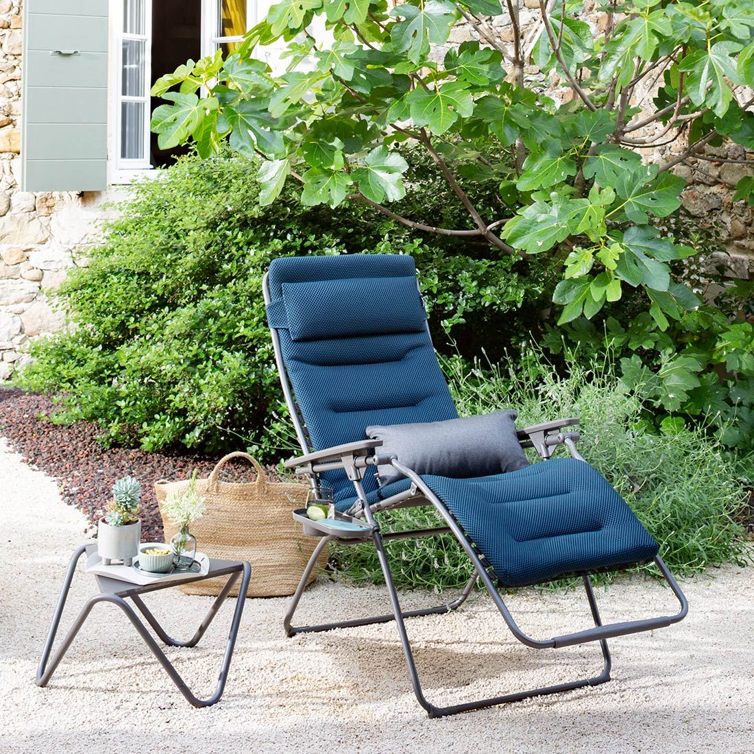 Lafuma Futura Relaxliege Stahl/Be Comfort