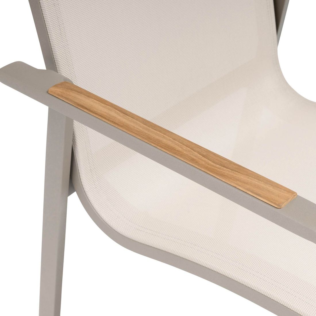 Kettler Diamond Stapelsessel Aluminium/Outdoorgewebe
