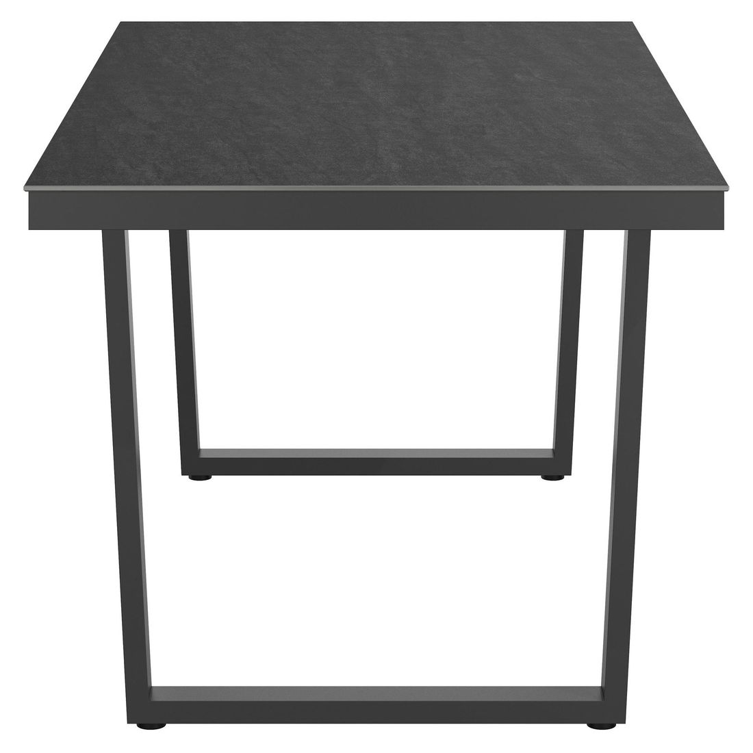 OUTLIV. Gartentisch 160x90cm Edelstahl/Dekton