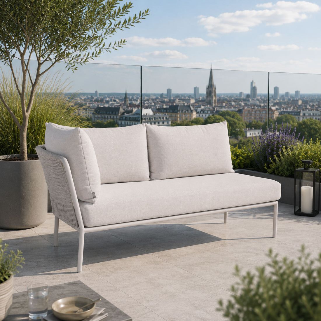 Stern Romy Endmodul Aluminium/Rope/Outdoorstoff