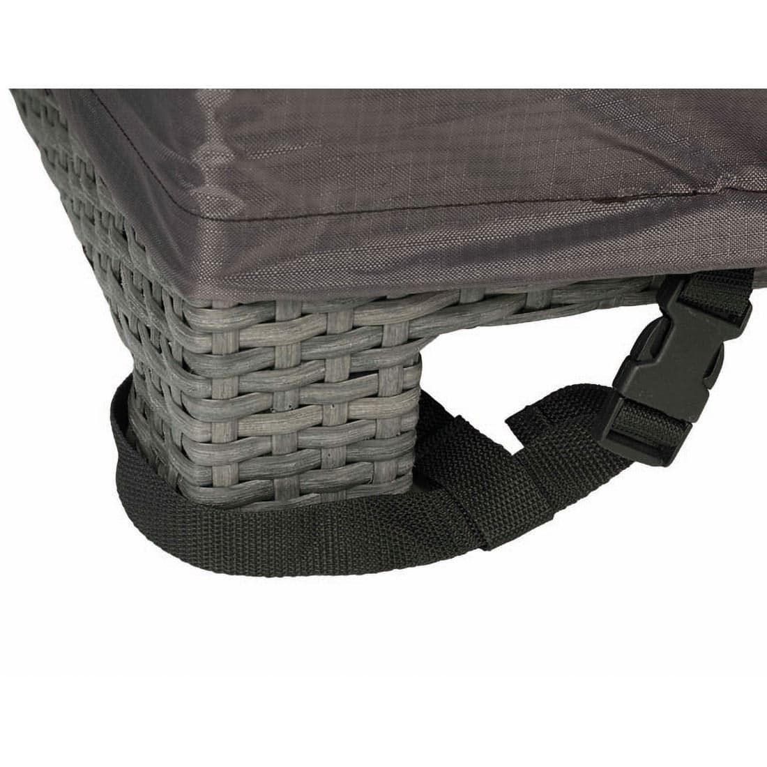 AeroCover Schutzhülle für Ecklounge 255x255x90x65/90cm Polyester