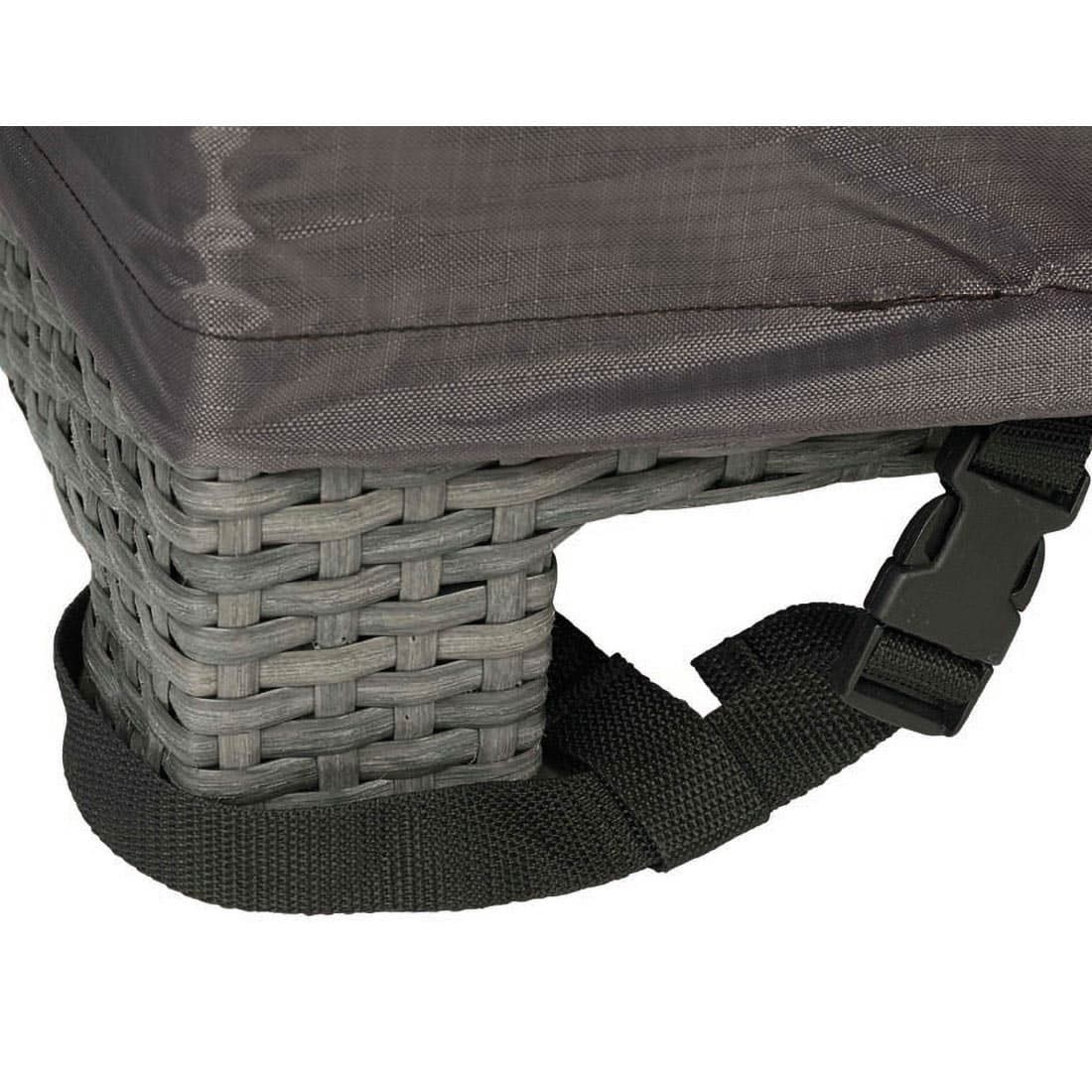 AeroCover Schutzhülle für Ecklounge 270x270x90x65/90cm Polyester