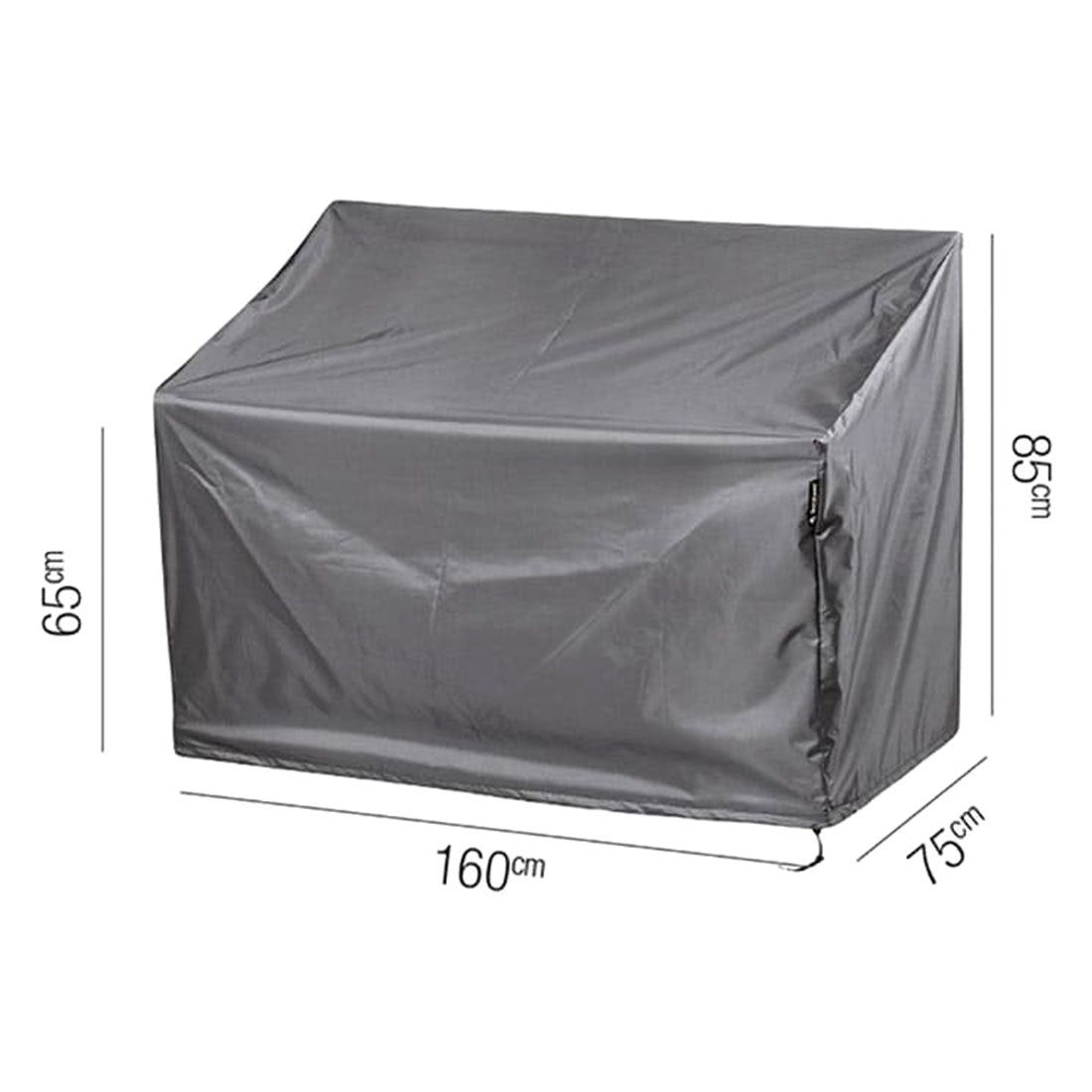 AeroCover Gartenbank Schutzhülle für Sitzbank 160x75x65/85cm Polyester