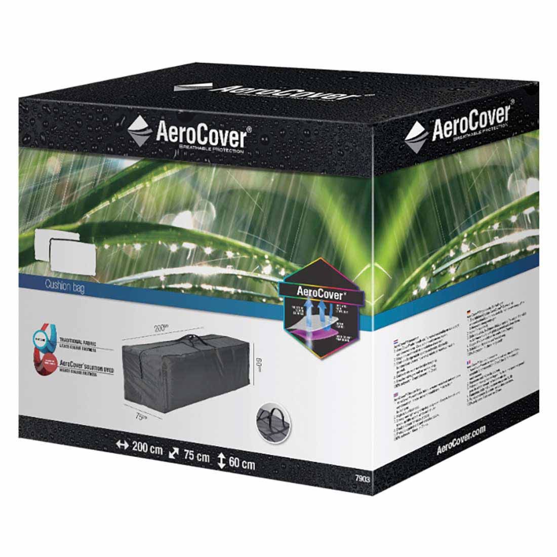 AeroCover Auflagentasche 200x75x60cm Polyester