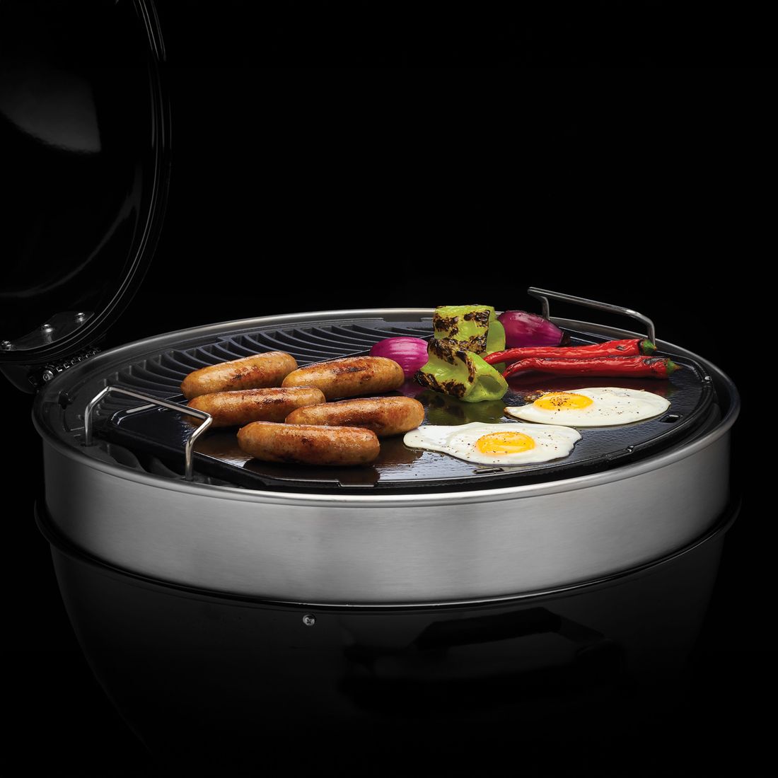 Napoleon Grillplatte Gusseisen für Ø57cm Kugelgrill