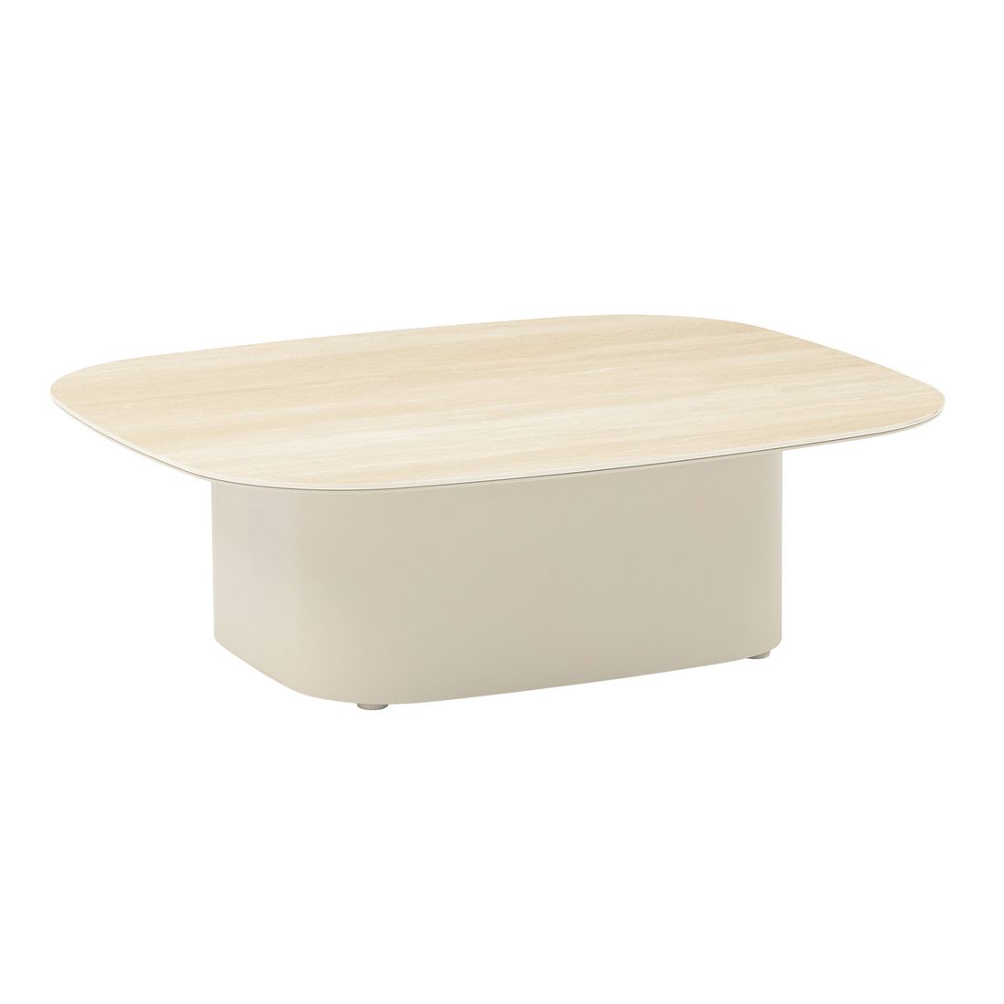 Zebra Leano Loungetisch Aluminium/Keramik