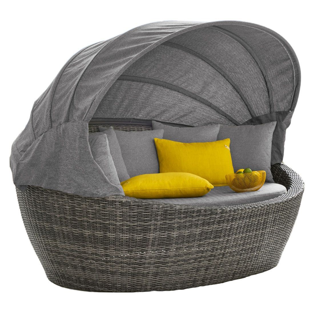 LC Garden Vivera Sonneninsel Aluminium/Geflecht
