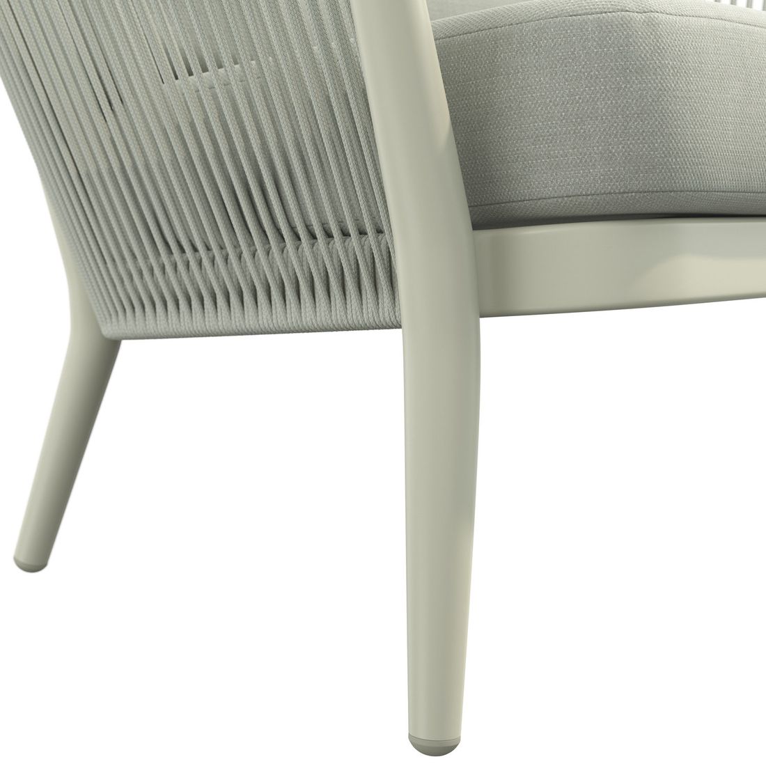OUTLIV. Monet Loungesessel Aluminium/Rope/Olefin