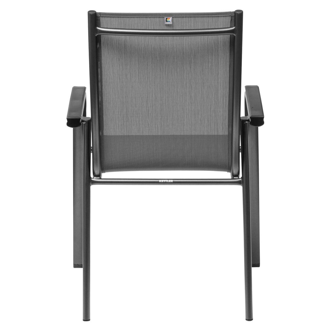 Kettler Cirrus Silver-Line Stapelsessel Aluminium/Outdoorgewebe