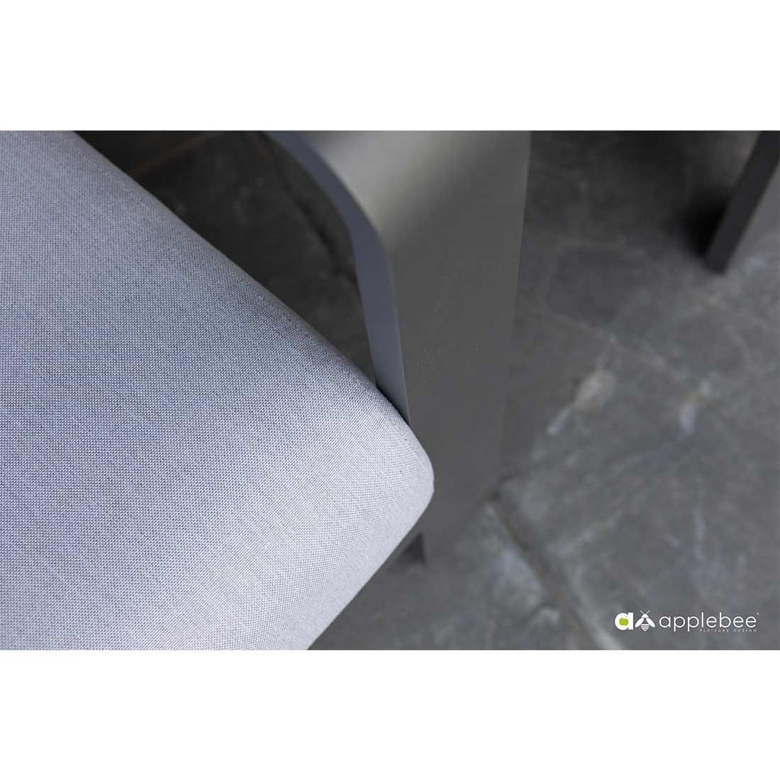 Apple Bee Delgado Gartensofa Aluminium/BeeWett Premium