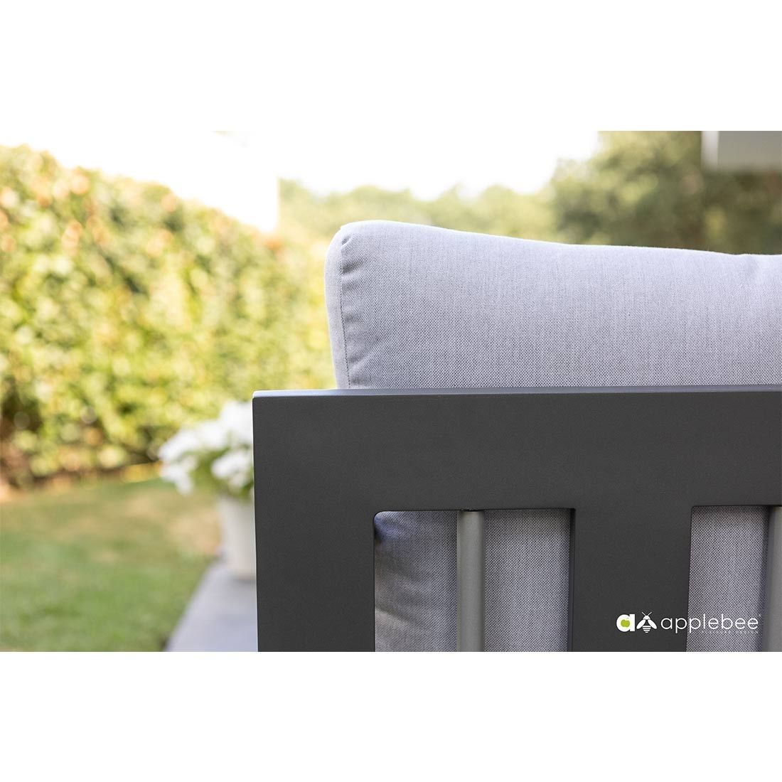 Apple Bee Delgado Gartensofa Aluminium/BeeWett Premium