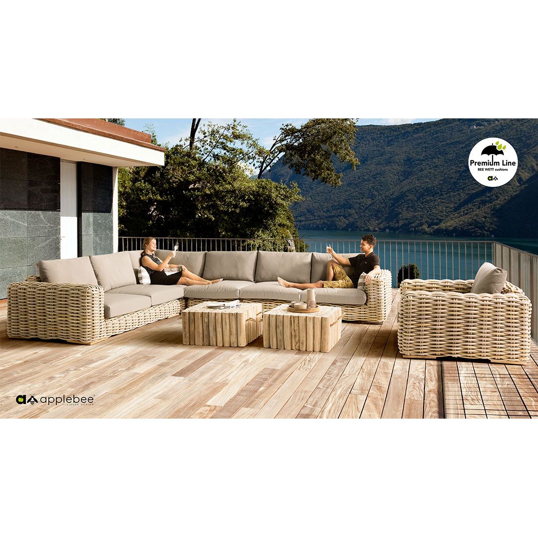 Apple Bee FFF Mittelmodul Rope/Bee Wett