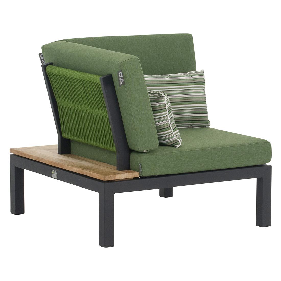 Apple Bee Pebble Beach Ecklounge 6-tlg. Aluminium/Bee Wett