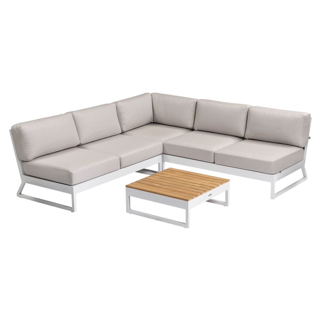 Kettler Ocean Skid Platform Ecklounge Aluminium/Sunbrella