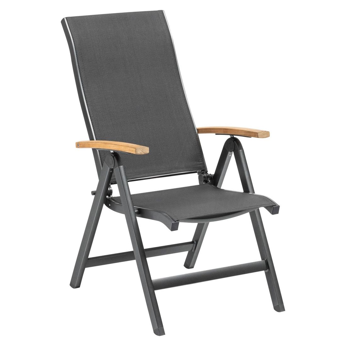 Kettler Sleek Gartenmöbel-Set M verstellbar (4 Plätze) Tisch Ø160cm